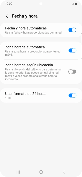 Pulsa la tecla de inicio para terminar y regresar a la pantalla de inicio.