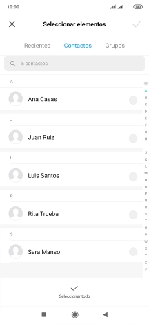 Pulsa Seleccionar todo.