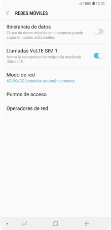Pulsa Puntos de acceso.