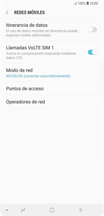 Pulsa Puntos de acceso.