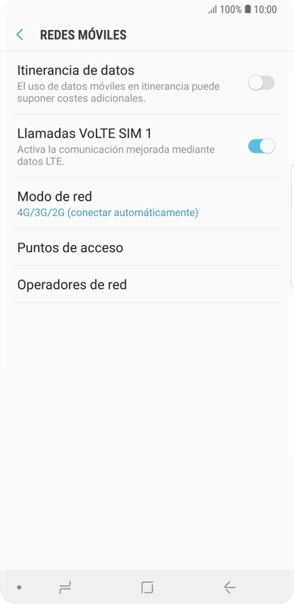 Pulsa Puntos de acceso.