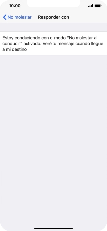 Desliza el dedo hacia arriba desde la parte inferior de la pantalla para terminar y volver a la pantalla de inicio.