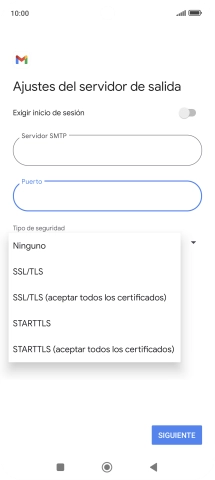 Pulsa SSL/TLS.