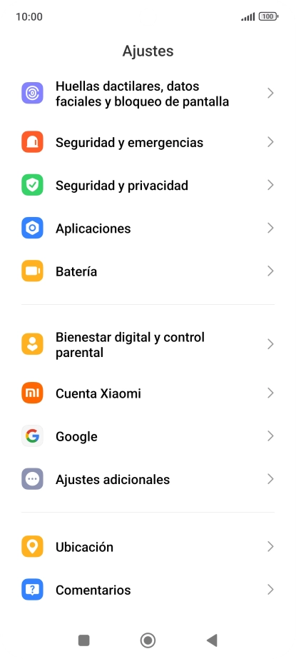 Pulsa Ubicación.