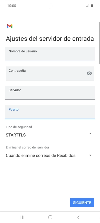 Pulsa la lista desplegable bajo 