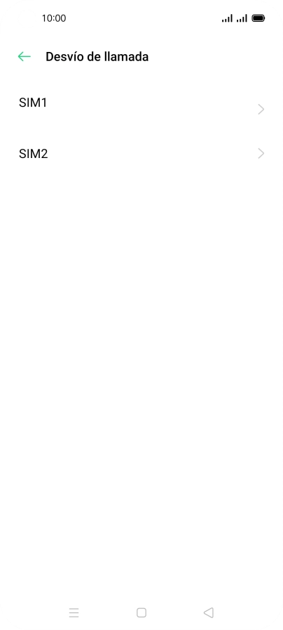 Pulsa la tarjeta SIM deseada.