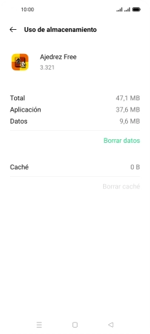 Pulsa la tecla de inicio para terminar y regresar a la pantalla de inicio.