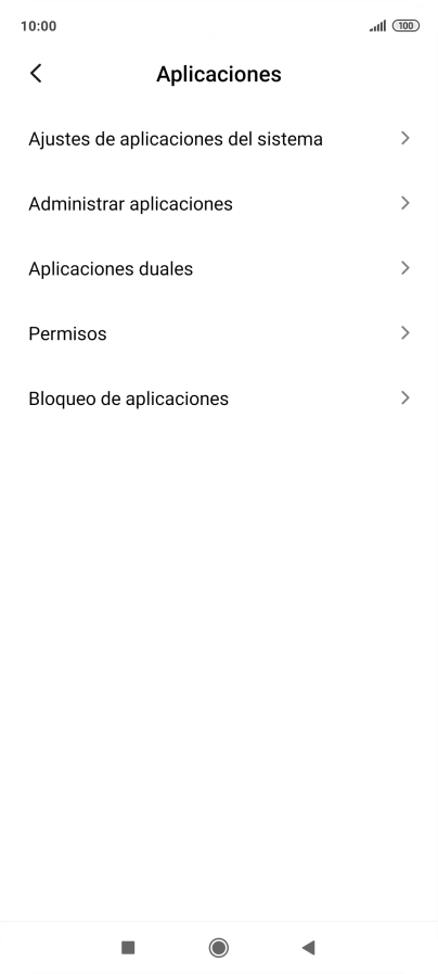 Pulsa Administrar aplicaciones.