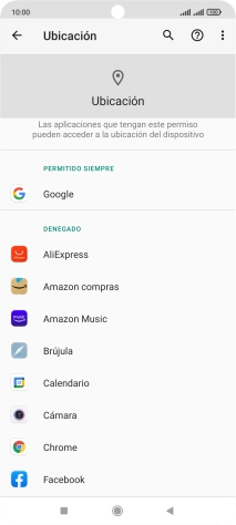 Pulsa la app deseada.
