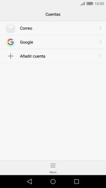 Pulsa la tecla de inicio para regresar a la pantalla de inicio.
