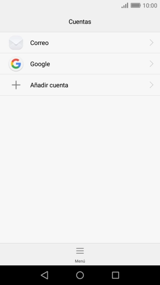 Pulsa la tecla de inicio para regresar a la pantalla de inicio.