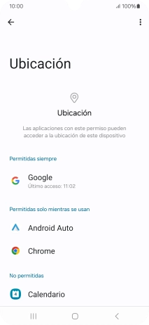 Pulsa la app deseada.