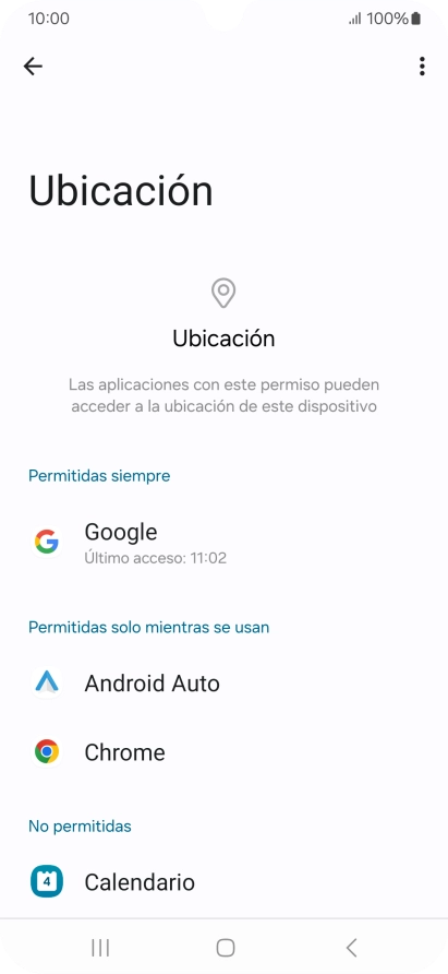 Pulsa la app deseada.