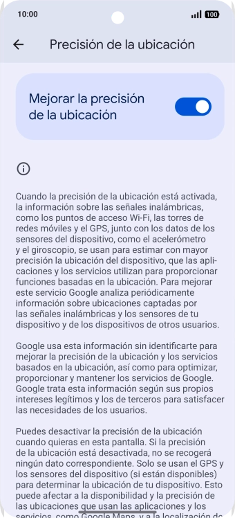 Si pulsas el indicador junto a 