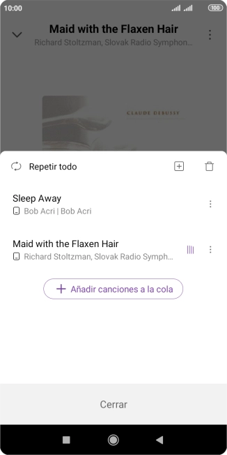 Pulsa el icono de añadir.
