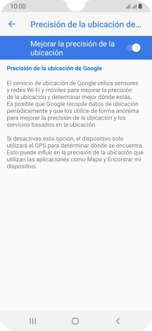 Pulsa el indicador junto a 