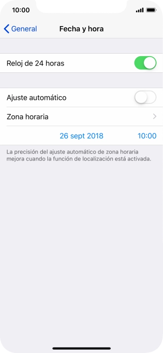 Pulsa el indicador junto a 