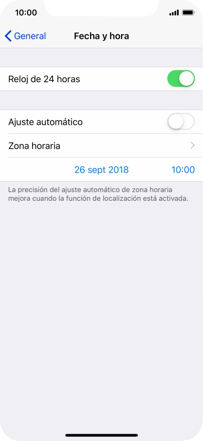 Pulsa el indicador junto a 