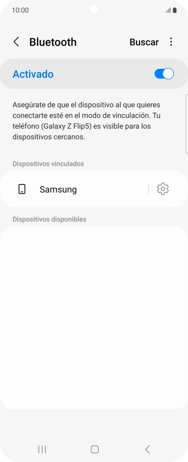 Pulsa la tecla de inicio para terminar y regresar a la pantalla de inicio.
