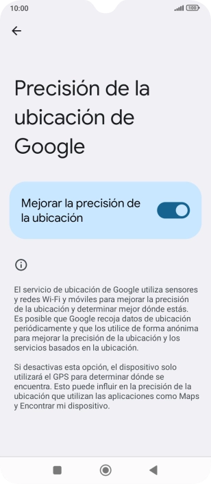 Si pulsas el indicador junto a 
