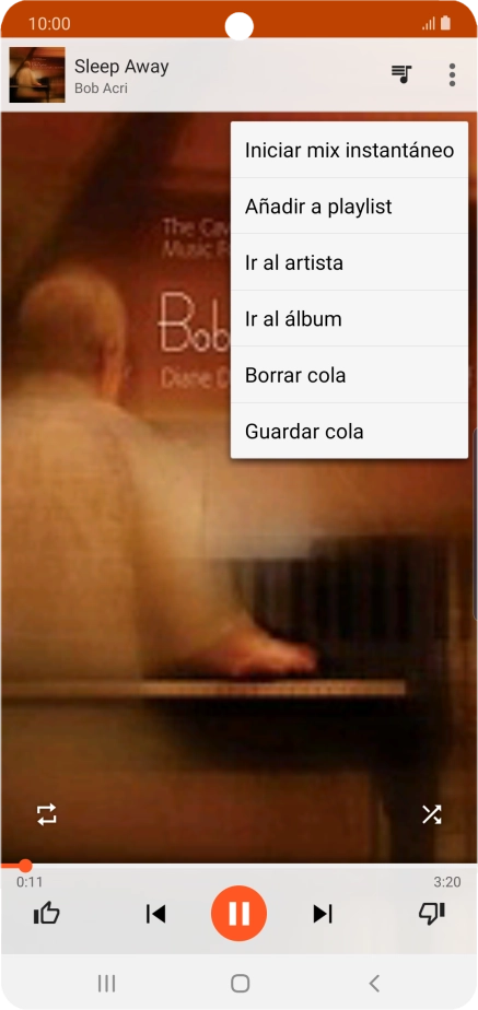 Pulsa Añadir a playlist.