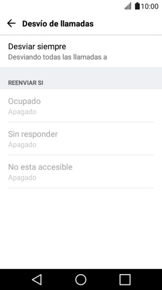 Pulsa la tecla de inicio para terminar y regresar a la pantalla de inicio.