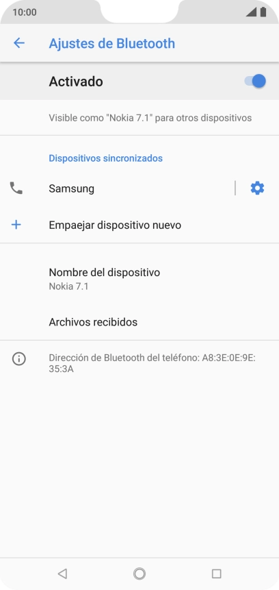 Pulsa la tecla de inicio para terminar y regresar a la pantalla de inicio.