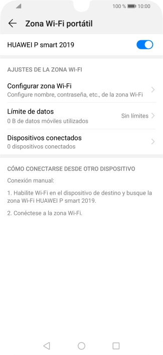 Pulsa la tecla de inicio para terminar y regresar a la pantalla de inicio.