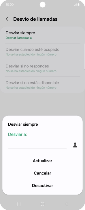 Pulsa Desactivar.