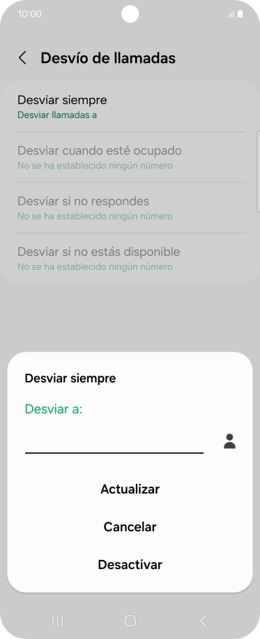 Pulsa Desactivar.