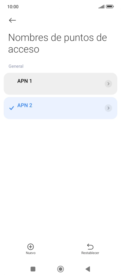 Pulsa la tecla de inicio para terminar y regresar a la pantalla de inicio.