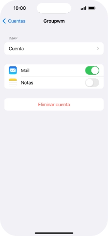 Pulsa Cuenta.