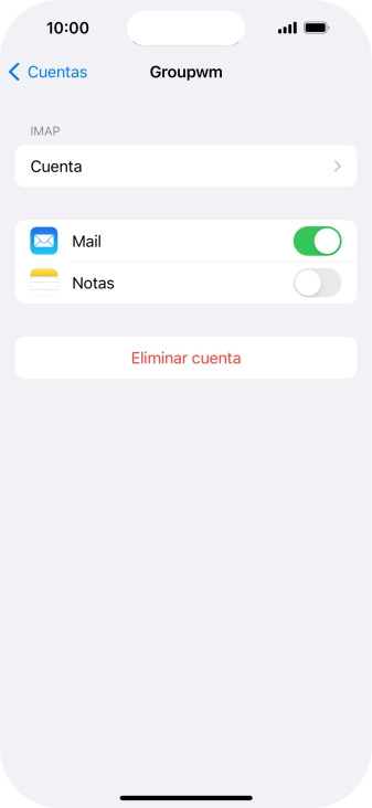 Pulsa Cuenta.