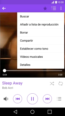 Pulsa Añadir a lista de reproducción.