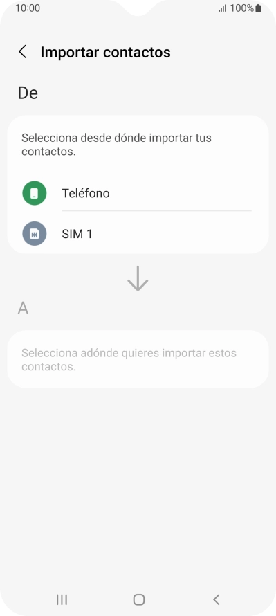 Pulsa el nombre de la tarjeta SIM.