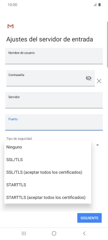 Pulsa Ninguno.