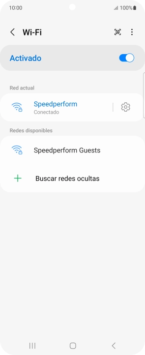 Pulsa la tecla de inicio para terminar y regresar a la pantalla de inicio.