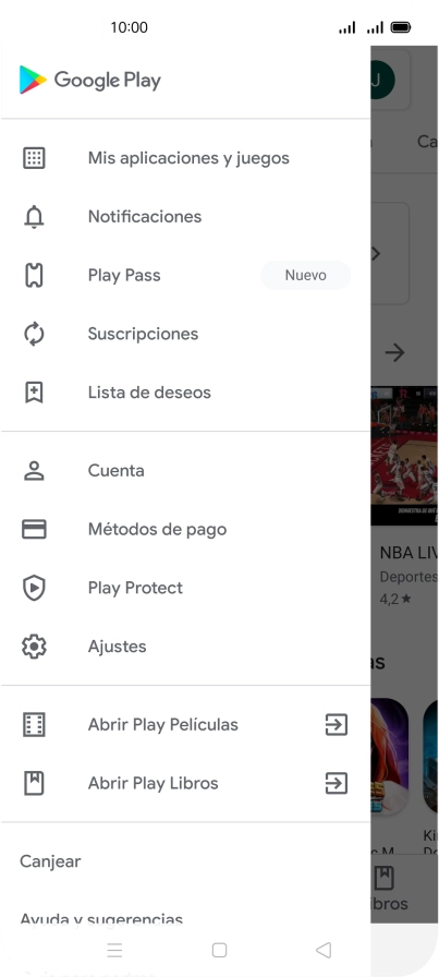 Pulsa Mis aplicaciones y juegos.