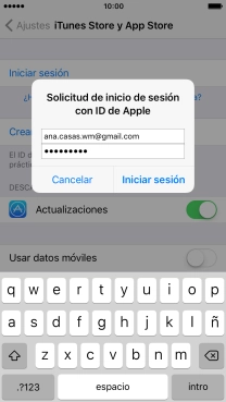Pulsa Iniciar sesión.