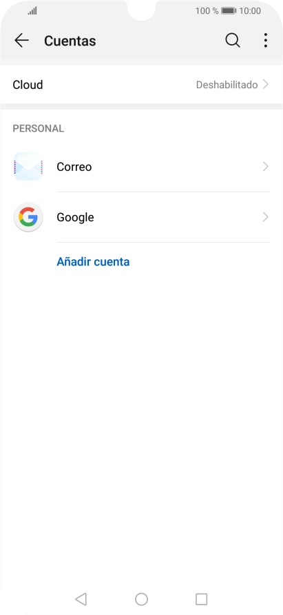 Pulsa la tecla de inicio para terminar y regresar a la pantalla de inicio.