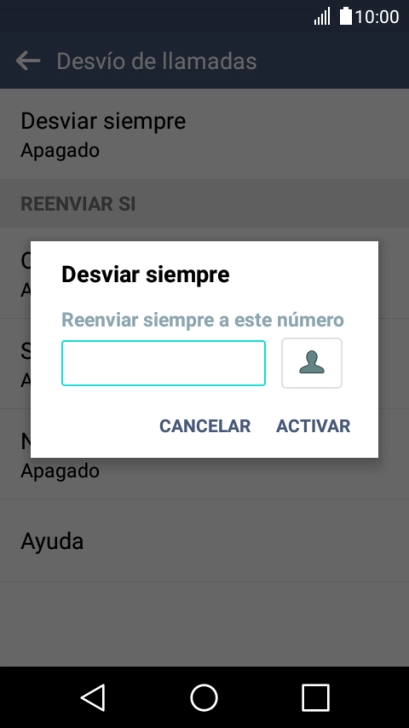 Introduce +34600132000 y pulsa ACTIVAR.