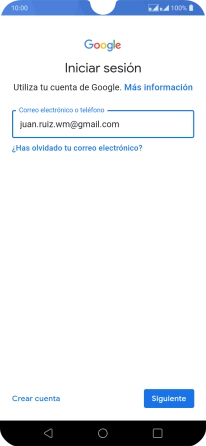 Pulsa Siguiente.