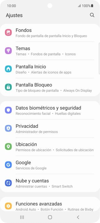 Pulsa Datos biométricos y seguridad.