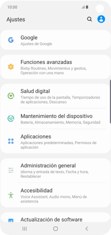 Pulsa Aplicaciones.