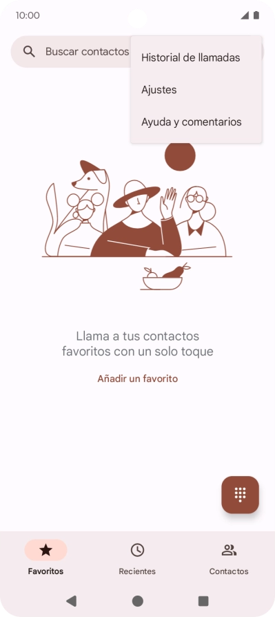 Pulsa Ajustes.