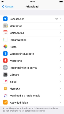 Pulsa Localización.