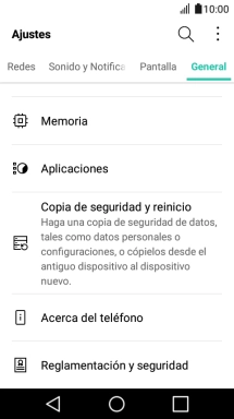 Pulsa Aplicaciones.