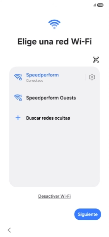Pulsa Siguiente.