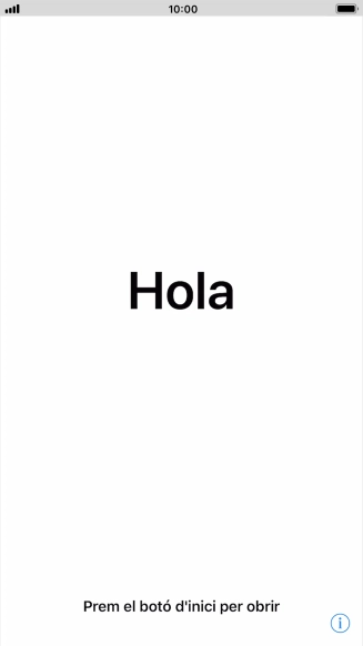 Pulsa la tecla de inicio.
