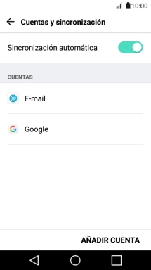 Pulsa la tecla de inicio para regresar a la pantalla de inicio.